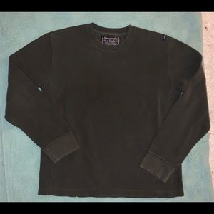 Abercrombie & Fitch XL long sleeve green shirt